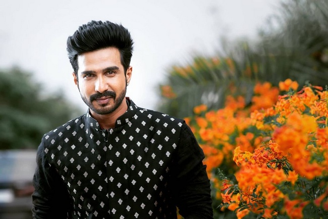 Actor Vishal vishnu Spotted at Airport in Hyderbad